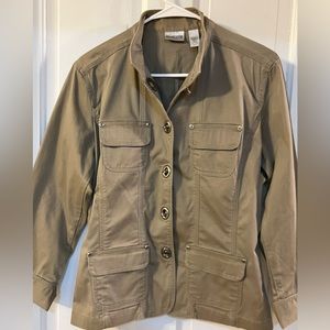 CHICOS TAN JACKET